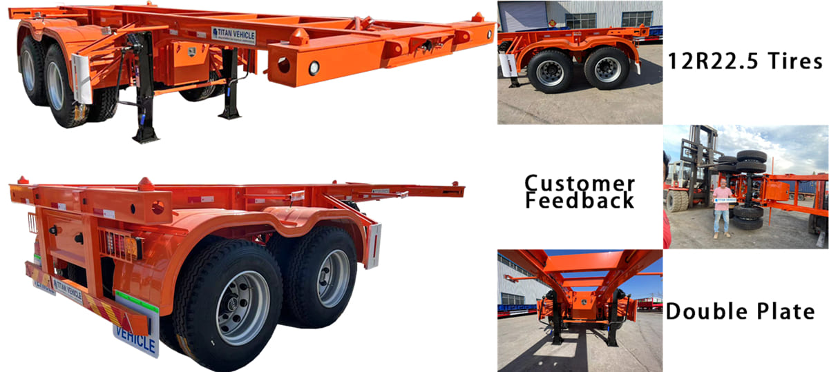 What is the Difference Between Container Chassis Trailer and Flatbed Trailer?