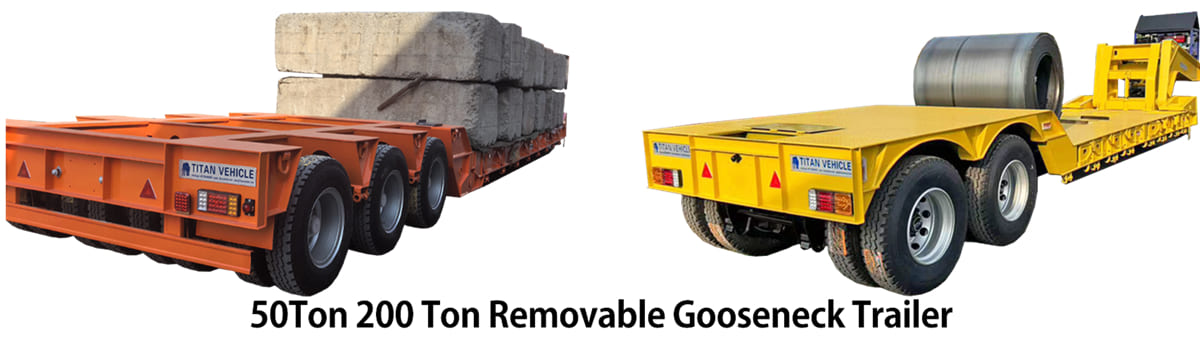 What is the Capacity of a Removable Gooseneck Trailer?