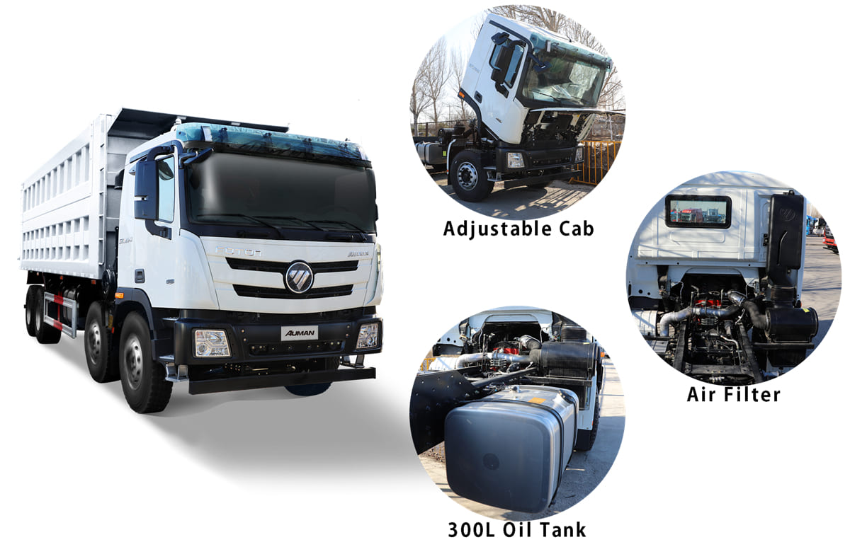 Foton Dump Truck Prices 2024 Year New Model