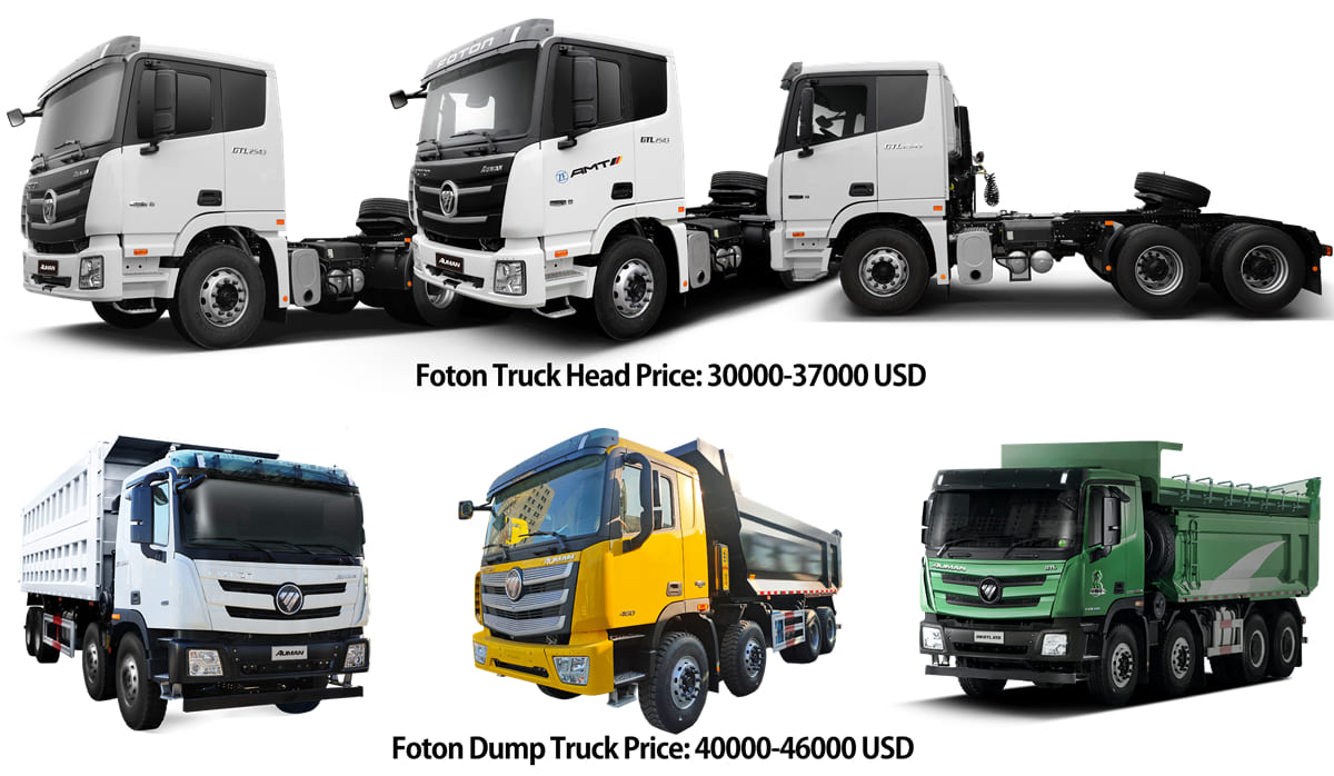 How Much is a Foton Truck in Trinidad?