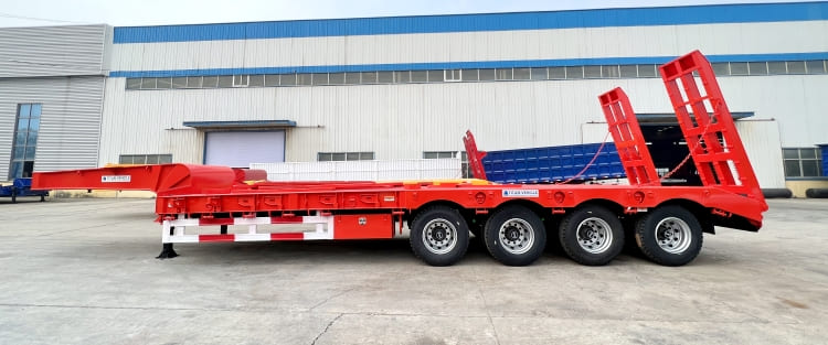 4 Axle Low Loader Truck | Semi Low Loader for Sale in Trinidad and Tobago