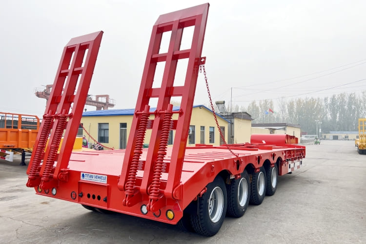 4 Axle Low Loader Truck | Semi Low Loader for Sale in Trinidad and Tobago