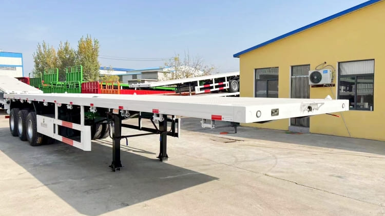 40 Ft Tri Axle Flatbed Trailer for Sale in Trinidad and Tobago