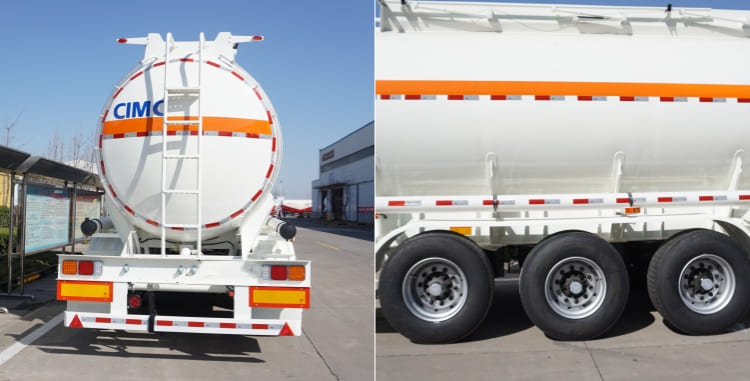 CIMC China Fuel Tanker Trailer for Sale in Trinidad and Tobago