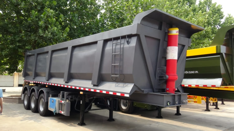 CIMC Group Tri Axle Tipper Trailer for Sale Near Me in Trinidad and Tobago