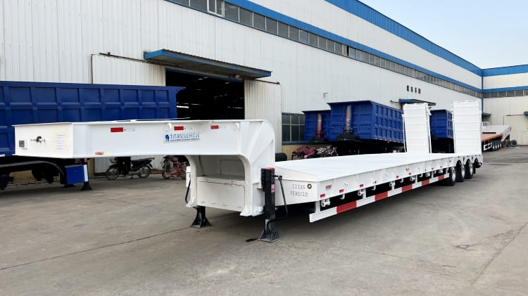 40 Feet Lowbed Trailer Manufacturers for Sale in Trinidad and Tobago