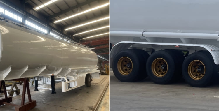 3 Axle 40000 Liter Fuel Tanker Trailer Manufacturers in Trinidad and Tobago