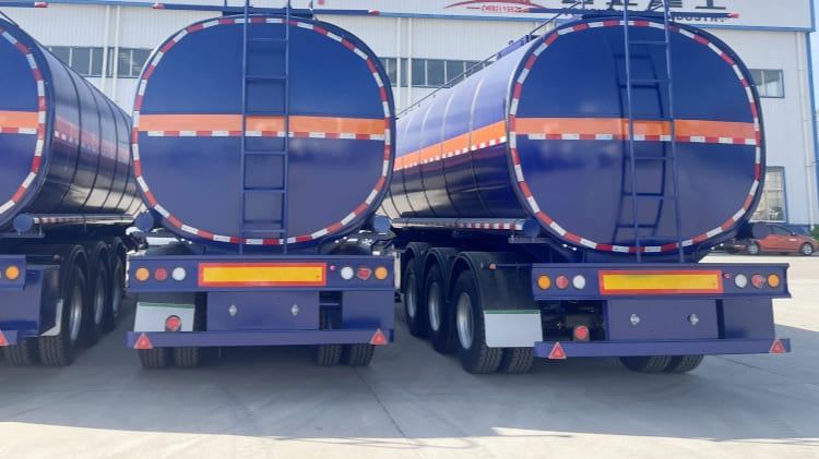 45000 Liter Oil Tanker Trailers for Sale in Trinidad and Tobago