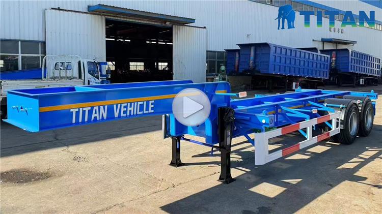 Bomb Cart Trailer - Chassis Intermodal Chassis Trailer for Sale In Trinidad and Tobago
