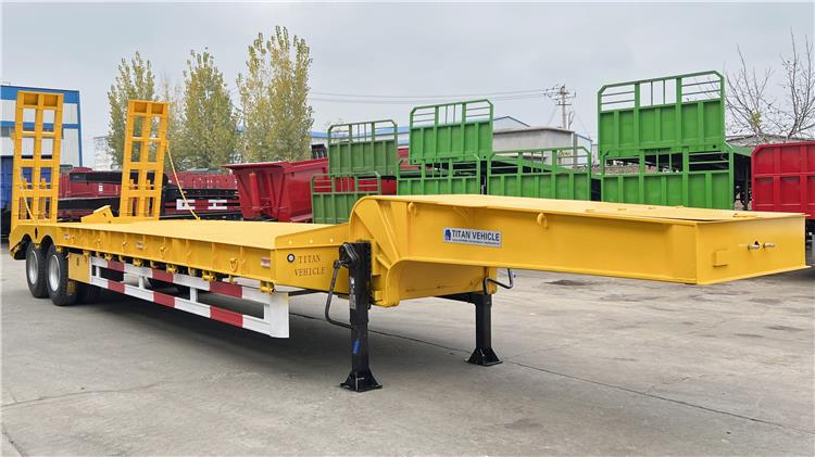 2 Axle Low Loader Truck Trailer for Sale In Trinidad and Tobago