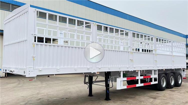 Tri Axle 12.5m Stake Semi Trailer for Sale In Trinidad and Tobago