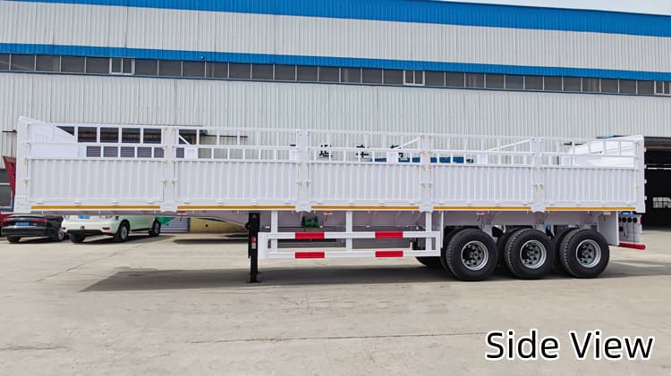 Triple Axle Semi Trailer with Drop Sides in Trinidad and Tobago