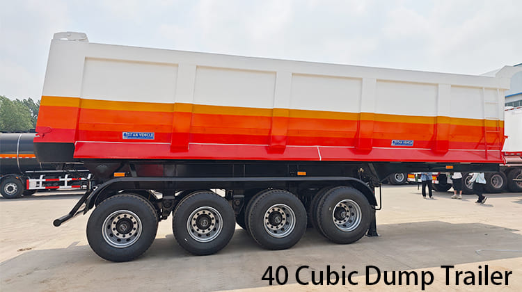 40 Cubic Dump Trailer for Sale in Trinidad and Tobago, Tembladora