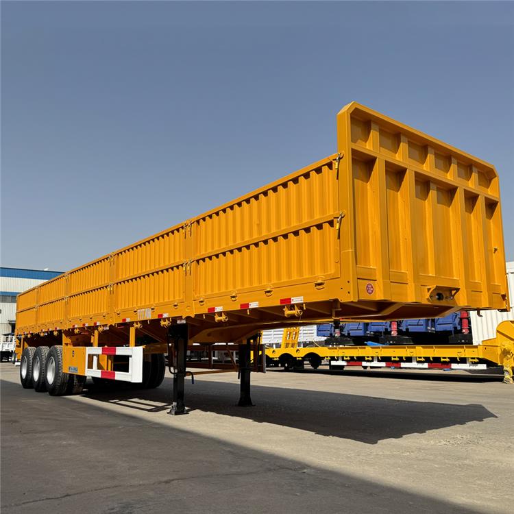 60 Ton Trailer with Drop Sides
