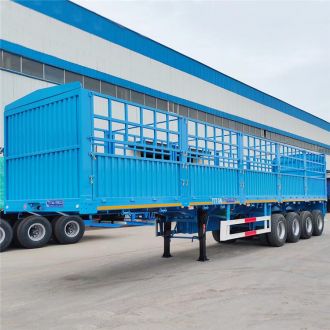 60 Ton Fence Cargo Transport Semi Trailer