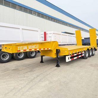 60 Ton Low Bed Trailer Manufacturers