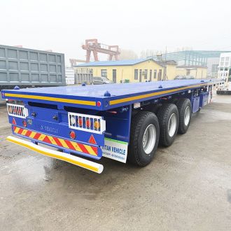 New Model Flatbed Trailer